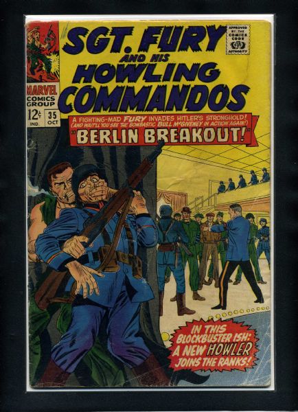 Sgt. Fury #35 G 1966 Marvel Comic Book